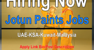 Jotun Paints Careers