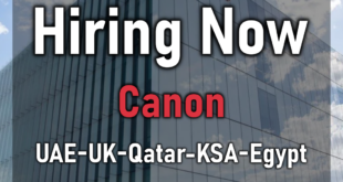 Canon Middle East Careers