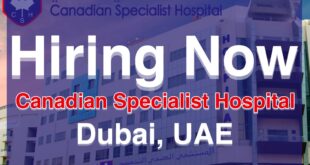 Canadian Specialist Hospital Dubai Jobs