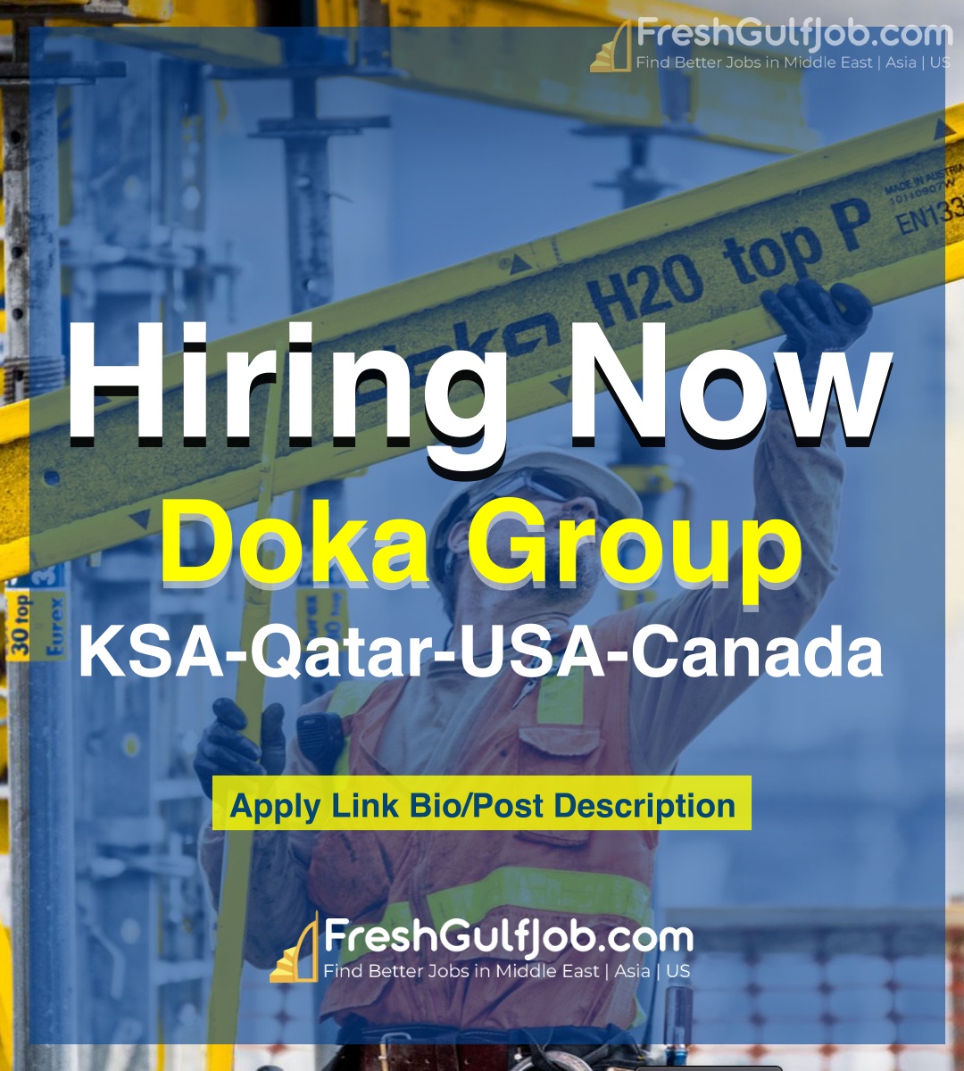 Doka Careers UAEQatarSaudi ArabiaUSCanada 2024