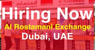 Al Rostamani Exchange Careers