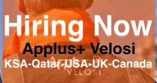 Applus+ Velosi Jobs UAE-Qatar-UK-Saudi Arabia-USA (2025) Applus+ Velosi Careers