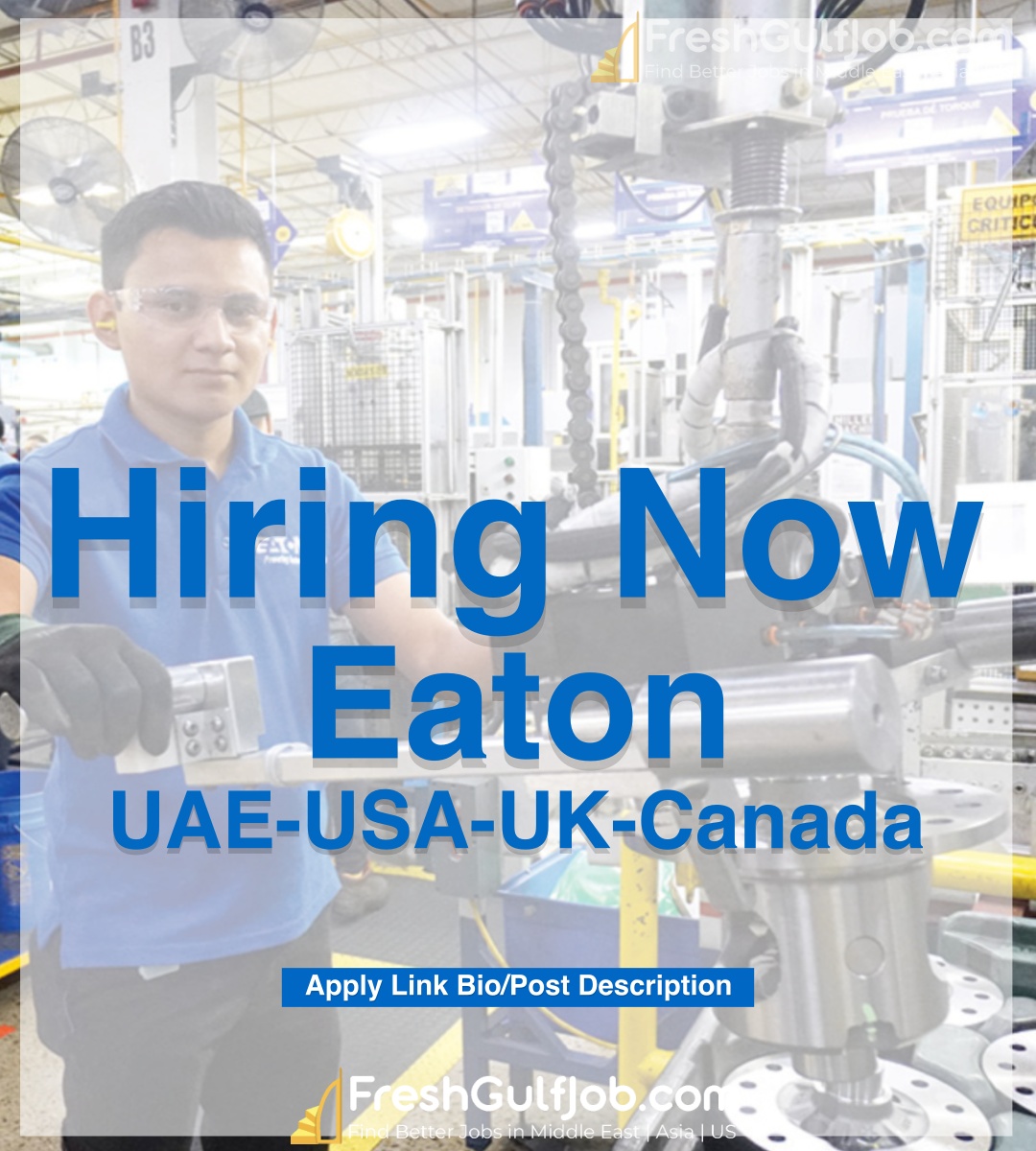 Eaton Jobs UAE-USA-UK-Canada 2024