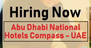 Abu Dhabi National Hotels Compass careers