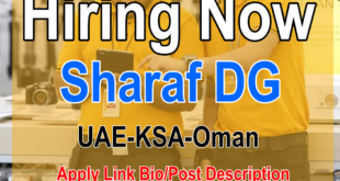 sharaf dg careers