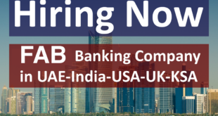 First Abu Dhabi Bank Careers