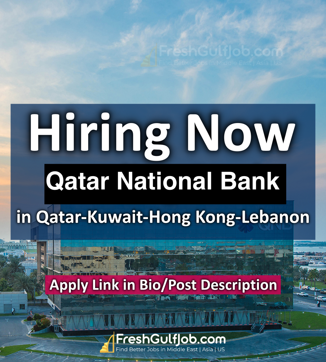 QNB Careers Qatar Qatar National Bank Jobs 2024
