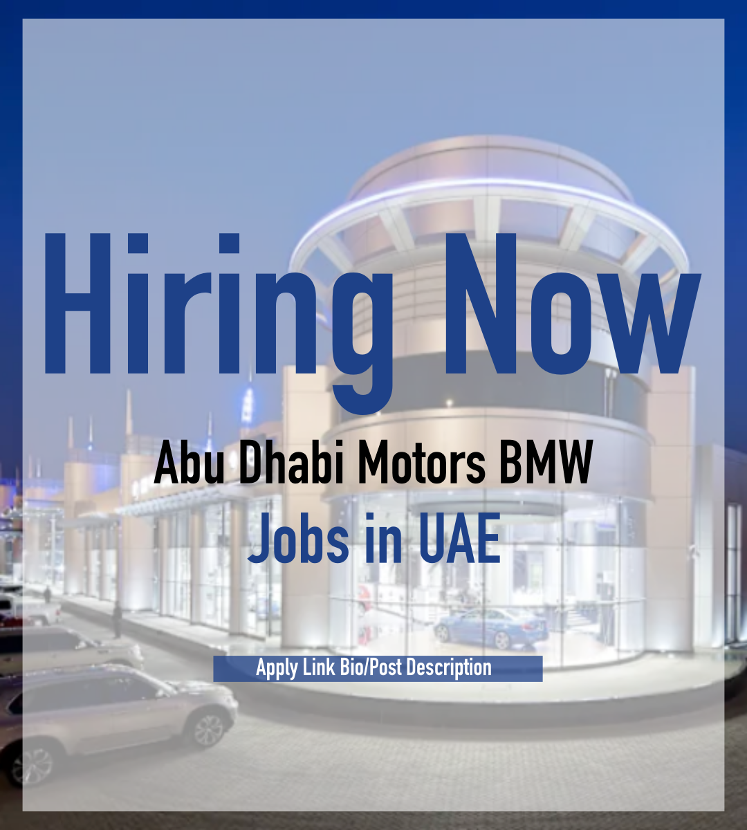 Abu Dhabi Motors Careers | Abu Dhabi Motors BMW Jobs (2025)